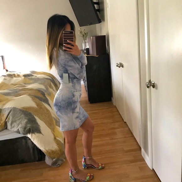 Velvet Torch Tie Dye Dress - Picture 2 of 3